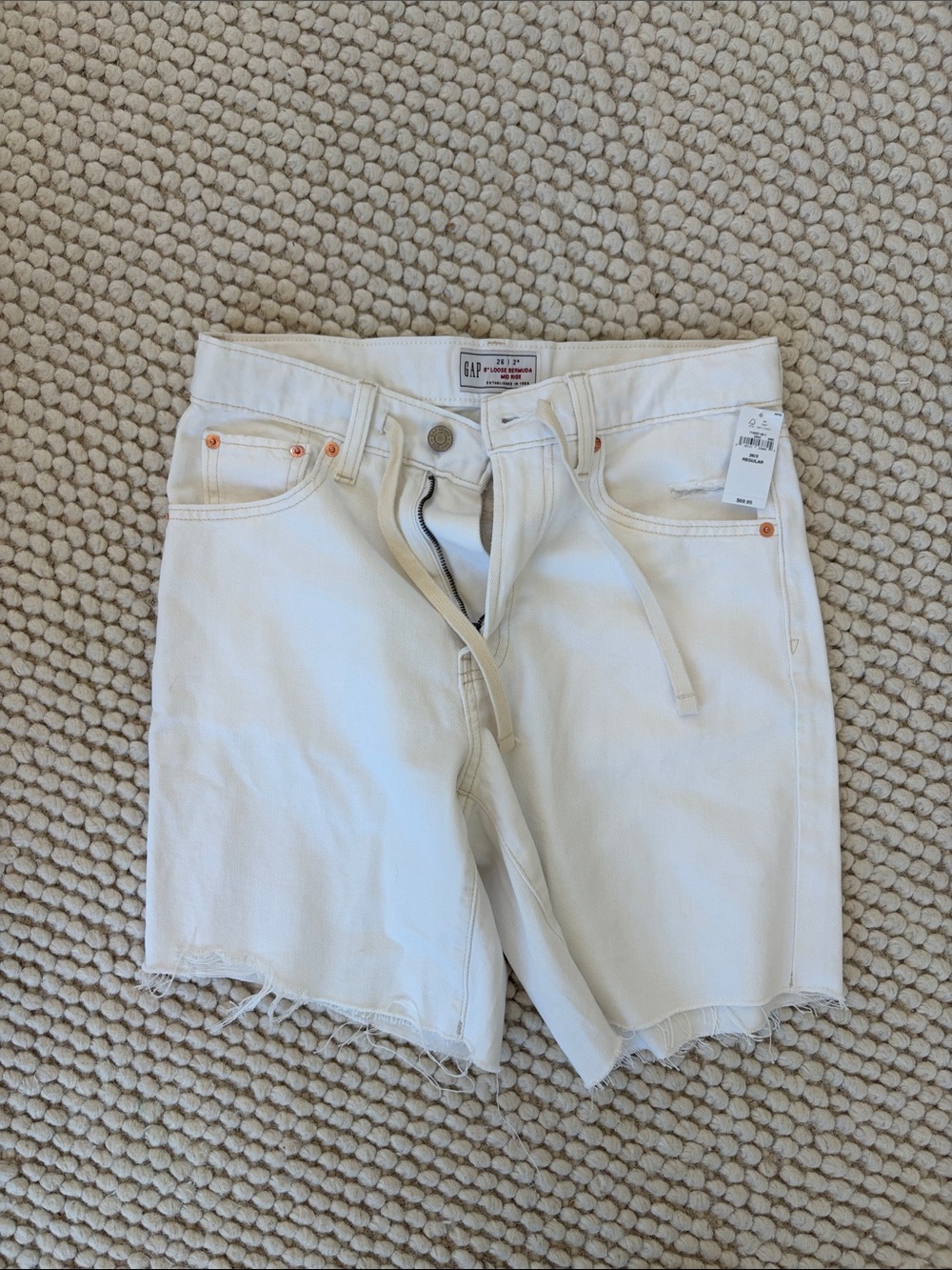 Gap 8” Loose Bermuda Shorts